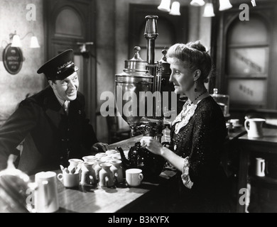 KURZE Begegnung 1946 Cineguild film Stockfoto