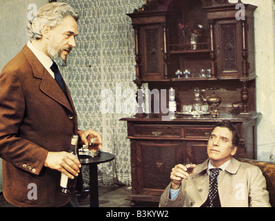 SCORPIO 1972 UA film mit Burt Lancaster auf der rechten Seite und Paul Scofield. Regie: Michael Winner Stockfoto