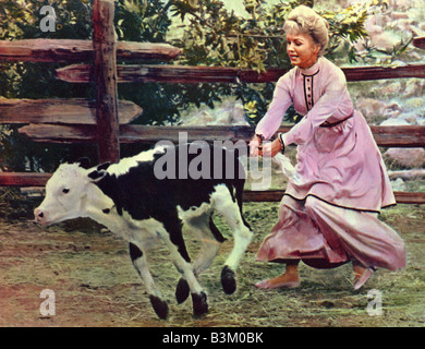 Zum zweiten Mal rund 1961 TCF Film mit Debbie Reynolds Stockfoto