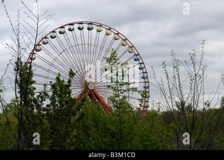 Spreepark Planterwald verlassenen Freizeitpark Berlin Deutschland Stockfoto