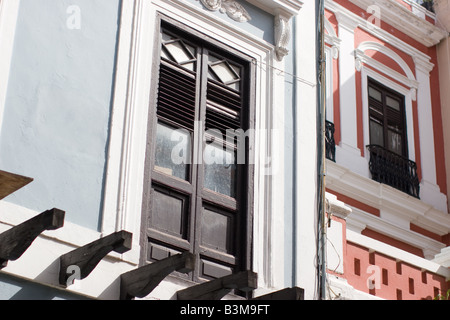 Foto aufgenommen in der Altstadt von San Juan, Puerto Rico Stockfoto