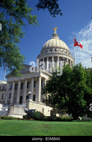 Jackson Mississippi State Capitol Building Stockfoto