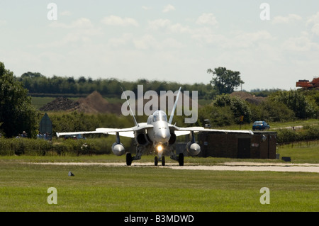 Boeing F-18 Hornet Stockfoto