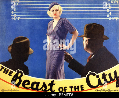 DIE Bestie der Stadt 1932 MGM-Film mit Jean Harlow Stockfoto