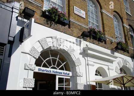 Das Sherlock Holmes Hotel in Baker Street London England Stockfoto