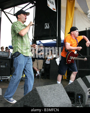 DIE Vandalen uns-Rock-Gruppe im Jahr 2004 Stockfoto