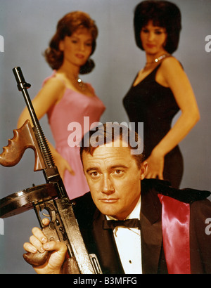 DER Mann aus Onkel US-Fernsehserie mit Robert Vaughan Stockfoto