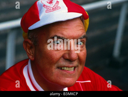 Chic Murray spielt Bill Shankly Januar 1985 Mirrorpix Stockfoto