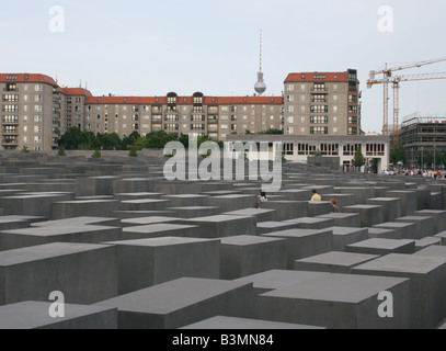 Holocaust Denkmal Berlin Deutschland Mai 2008 Stockfoto