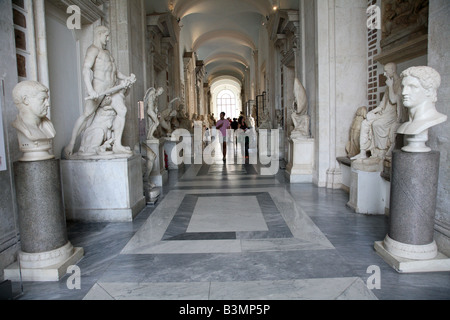 Italien Rom Statuen im Kapitolinischen Museum Stockfoto