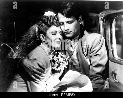 MEHR THE MERRIER 1943 Columbia-Film mit Jean Arthur und Joel McRae Stockfoto