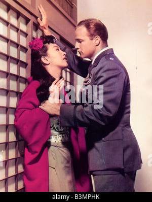 SAYONARA 1957 Goetz Bilder Film mit Marlon Brando Stockfoto