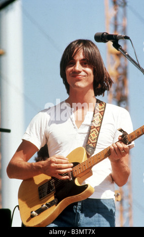 JACKSON BROWNE U.S. Sänger im Jahr 1986 Stockfoto