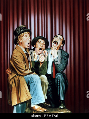 DIE MARX BROTHERS uns Comedy-Gruppe mit von links Harpo, Chico und Groucho Stockfoto