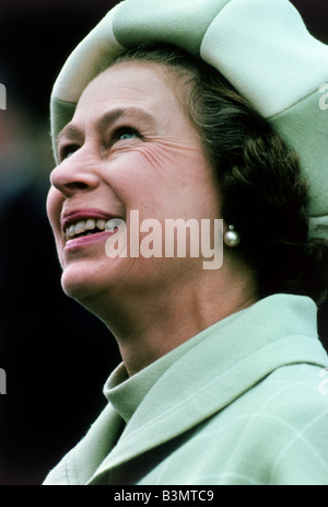 Königin ELIZABETH II von Großbritannien 1977 Stockfoto