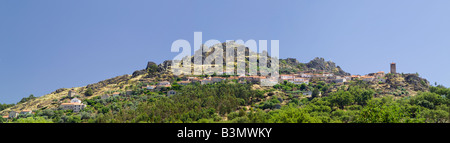 Portugal, Beira Baixa, Zentral-Portugal, Bezirk Castelo Branco, Monsanto Dorf und Burgruine Stockfoto