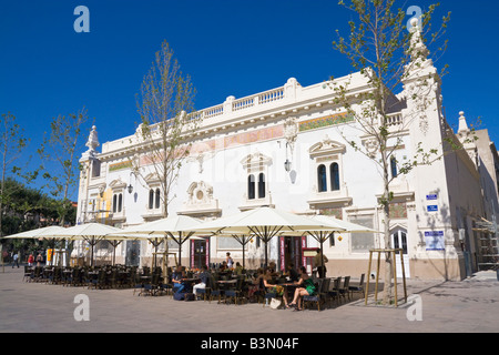 Das Kino "Cinéma Le Castillet" in Midtown Perpignan / Southern France Stockfoto