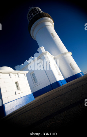 Malerische Cliff Walk und Leuchtturm, Byron Bay, Cape Byron, New South Wales, Australien Stockfoto