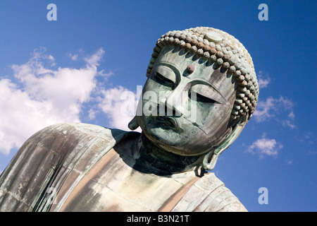 Der große Buddha-Statue an der Kotoku im Tempel in Kamakura, Japan. Stockfoto