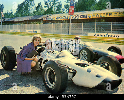 GRAND PRIX 1966 MGM Film mit James Garner und Eva Marie Saint Stockfoto