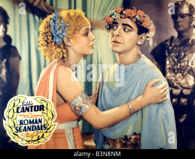 RÖMISCHE Skandale 1933 Smuel Goldwyn Films mit Eddie Cantor und Gloria Stuart Stockfoto