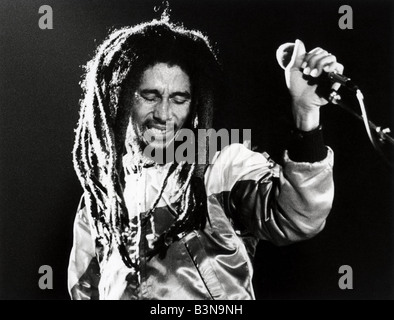 Jamaikanischer Reggae-Musiker BOB MARLEY (1945-1981) im Jahr 1978 Stockfoto