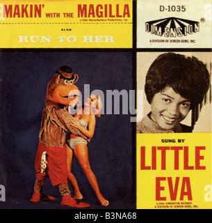 KLEINE EVA US-Popsängerin 1943 bis 2003. Richtiger Name Eva Boyd nahm sie ihren Künstlernamen von einem Charakter in Onkel Toms Hütte Stockfoto