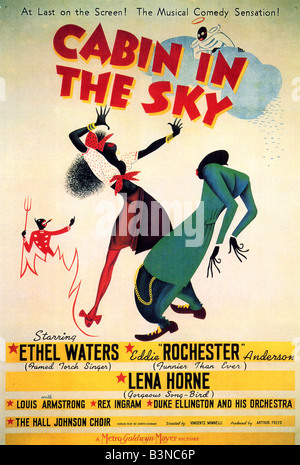 CABIN IN THE SKY Poster für 1943 MGM Film Stockfoto