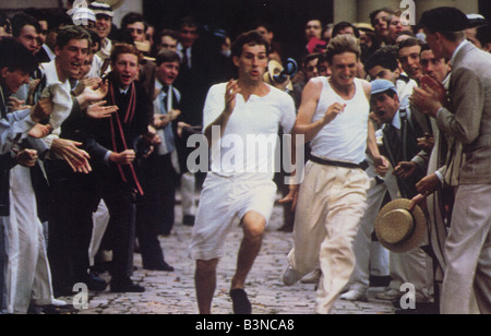 CHARIOTS OF FIRE 1981 TCF/Allied Stars Film mit Ben Cross auf der linken Seite und Ian Charleston Stockfoto