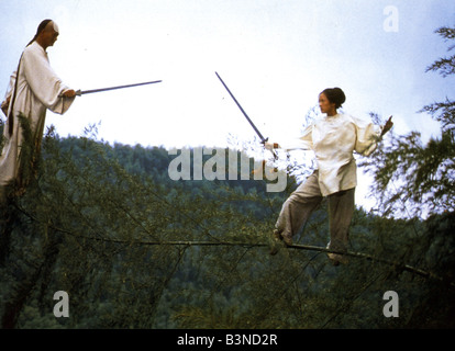 CROUCHING TIGER, HIDDEN DRAGON 2000 Columbia/TriStar Film mit Chow Yun-Fat auf der linken Seite und Michelle Yeoh Stockfoto