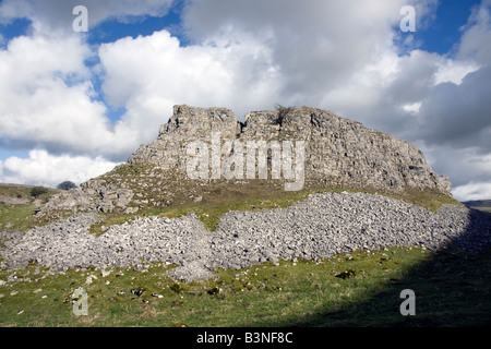 Peters Stein in Cressbrook Dale derbyshire Stockfoto