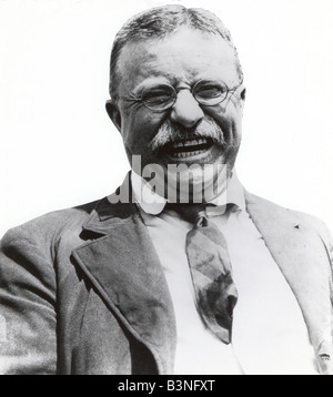 THEODORE ROOSEVELT aka Teddy 26. Präsident der Vereinigten Staaten 1858 bis 1919 Stockfoto