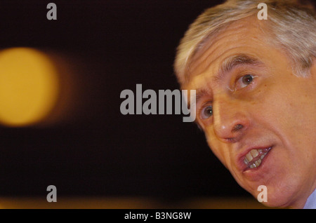 Labour Party Conference September 2004 Jack Straw Stockfoto