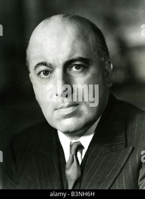 DAVID MAXWELL FYFE britischer Politiker und Jurist 1900 bis 1967 ein starker Befürworter der Todesstrafe war Stockfoto