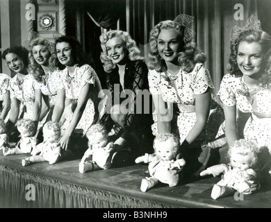 Damen der Chor 1948 Columbia Film mit Marilyn Monroe Stockfoto