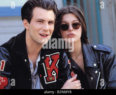 KUFFS 1992 Universal/EvansGideon Film mit Christian Slater und Milla Jovovich Stockfoto