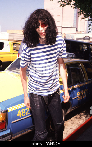 RAMONES uns Rockgruppe 1980 mit Joey Ramone Stockfoto