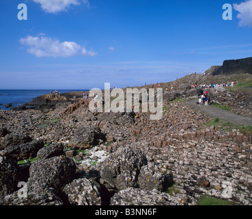 Giants Causeway, County Antrim, Nordirland Stockfoto