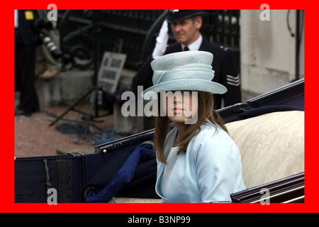 Königin Elizabeth Golden Jubilee Juni 2002 Prinzessin Eugenie Stockfoto