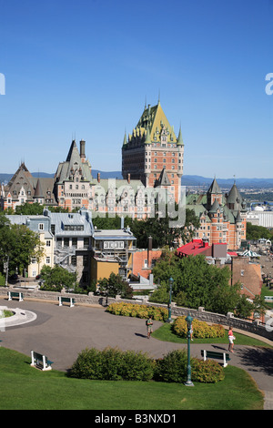 Québec (Stadt) Kanada Québec Gesamtansicht von der Zitadelle Stockfoto