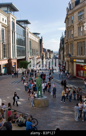 Buchanan Street Glasgow Schottland Stockfoto