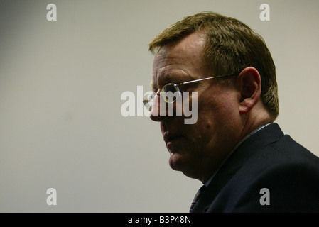 UUP Führer David Trimble Februar 2003 Stockfoto