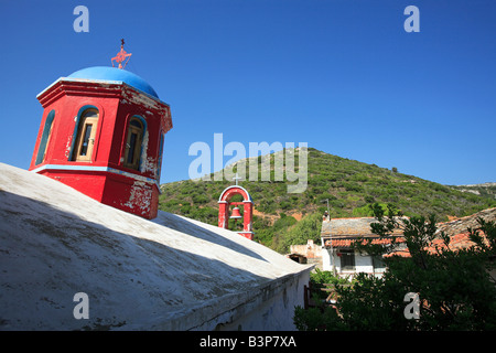 GRIECHENLAND SPORADEN KYRA PANAGIA DAS GRIECHISCHE ORTHODOXE KLOSTER Stockfoto