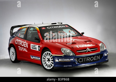 2005-Citroen Xsara WRC-Rallye-Auto Stockfoto