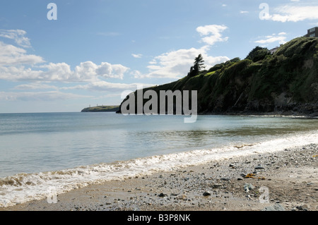 Tramore Strand ein verstecktes Juwel, das bietet einen 5 km langen sandigen Strand in Waterford Südosten Irlands Stockfoto