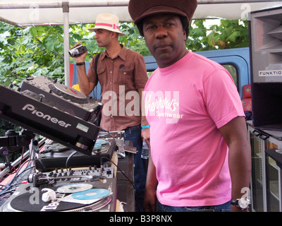 Norman Jay, Karneval 2008. Stockfoto