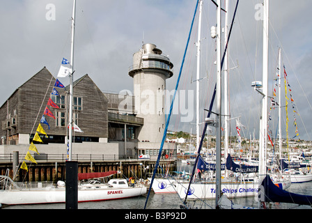 Boote von national maritime Museum in Falmouth, Cornwall, uk Stockfoto