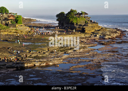 Tana Lot Tempel, Bali, Indonesien Stockfoto