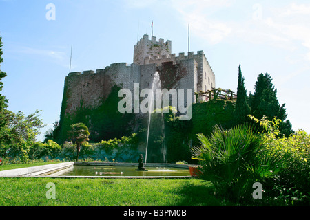 Schloss von Duino, Duino-Aurisina, Friuli Venezia Giulia, Italien Stockfoto