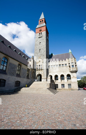 Finnische Nationalmuseum Helsinki Stockfoto